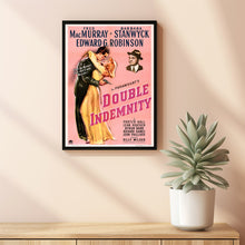 Double Indemnity (1944) Poster Art Print Movie Posters Gift for Movie lovers 1
