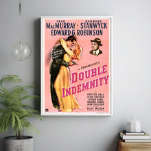 Double Indemnity (1944) Poster Art Print Movie Posters Gift for Movie lovers 1