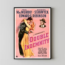 Double Indemnity (1944) Poster Art Print Movie Posters Gift for Movie lovers 1