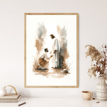 Doubting Thomas Jesus Resurrection Poster Baptized Holy Bible He Is Risen Christ Print Home Decor Frame Canvas Christian Wall Art Decor 1640286778