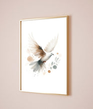 Dove Holy Spirit Peace Canvas Wall Art Poster Modern Bible Art Birthday Gift Watercolor Boho Christian Print Living Room Home Easter Print 1657065119