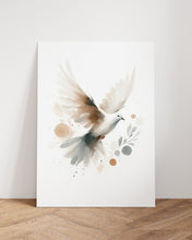 Dove Holy Spirit Peace Canvas Wall Art Poster Modern Bible Art Birthday Gift Watercolor Boho Christian Print Living Room Home Easter Print 1657065119