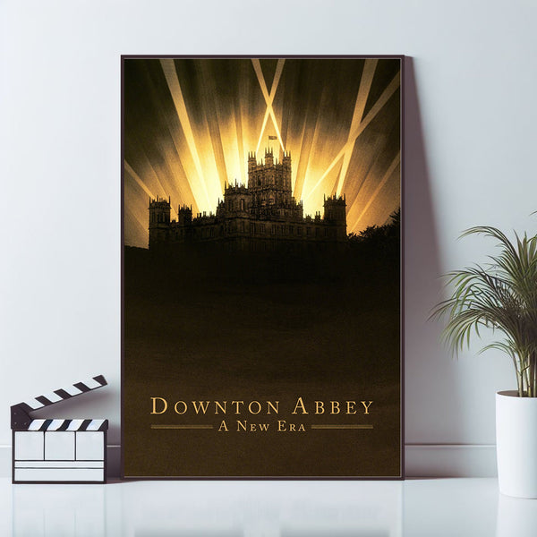 Downton Abbey A New Era Movie Poster, Art Poster, Canvas Material Gift, Home Decor, Live Room Wall Art, High Quality Reproduction, Keepsake 1623145421