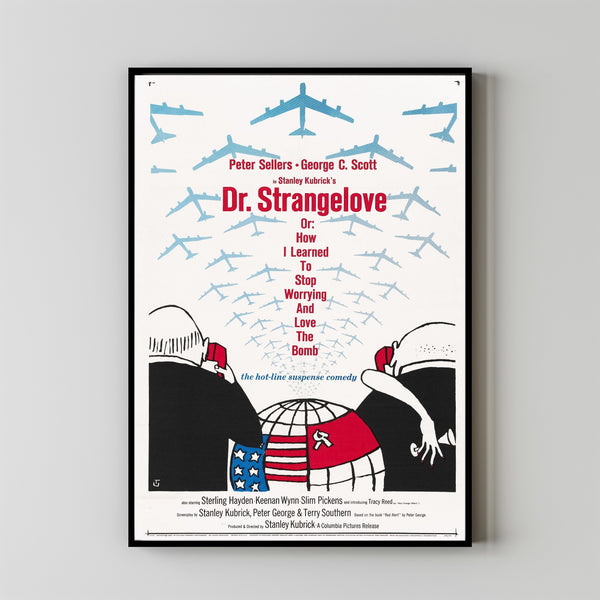 Dr. Strangelove or How I Learned to Stop Worrying and Love the Bomb (1964) Poster Art Print Movie Posters Gift for Movie lovers 6