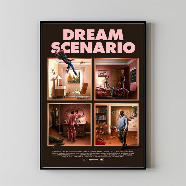 Dream Scenario Movie Poster Print, Canvas Wall Art, Room Decor, Movie Art, Gifts for HimHer, Wall Art Print, Vintage Film Art