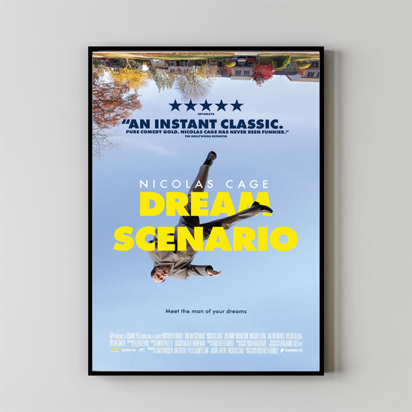 Dream Scenario Movie Poster Print, Canvas Wall Art, Room Decor, Movie Art, Gifts for HimHer, Wall Art Print, Vintage Film Art 1 2