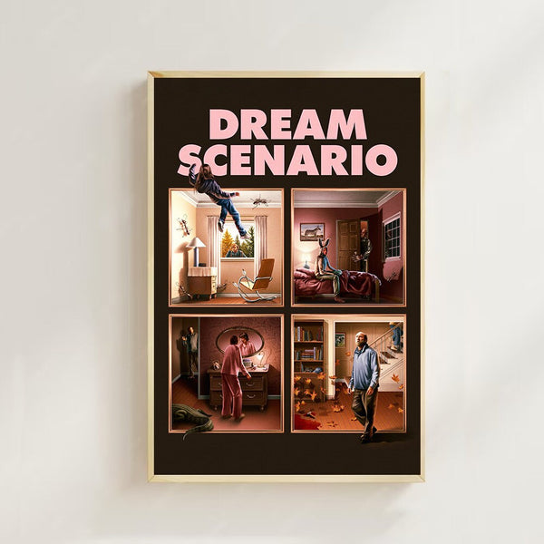 Dream Scenario (2023)- Movie  Poster (Regular Style) Art Prints,Home Decor, Art Poster for Gift，Canvas Poster 1624276202