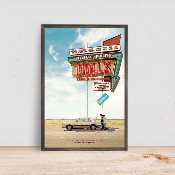 Drive-Away Dolls Movie Poster, Room Decor, Home Decor, Art Poster for Gift 1669290881