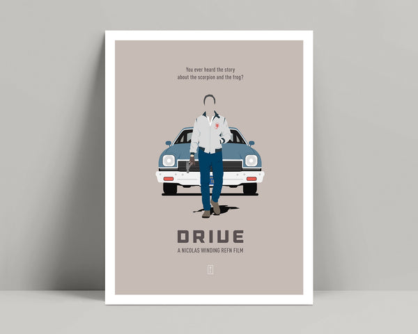 Drive Movie Poster - Minimalist Poster,  Ryan Gosling, Carey Mulligan, Bryan Cranston, Minimalist Print, Albert Brooks, Oscar Isaac 664714749