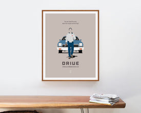 Drive Movie Poster - Minimalist Poster,  Ryan Gosling, Carey Mulligan, Bryan Cranston, Minimalist Print, Albert Brooks, Oscar Isaac 664714749