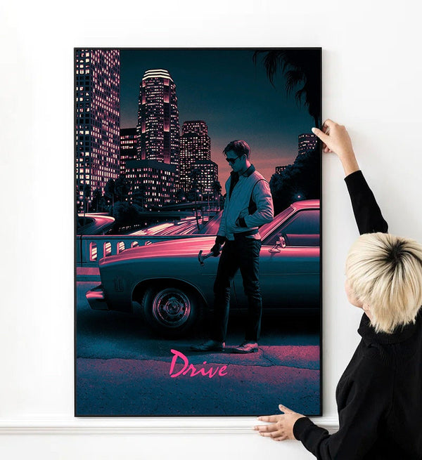 Drive Movie Poster High Quality Print Photo Wall Art Canvas Cloth Multi size - 16x24 1540764381