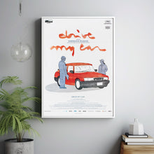 Drive My Car Movie Poster Print, Canvas Wall Art, Room Decor, Movie Art