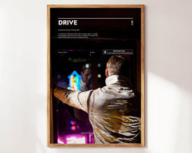 Drive Poster  Art Print  Movie Posters  Gift for Movie lovers 1392679400