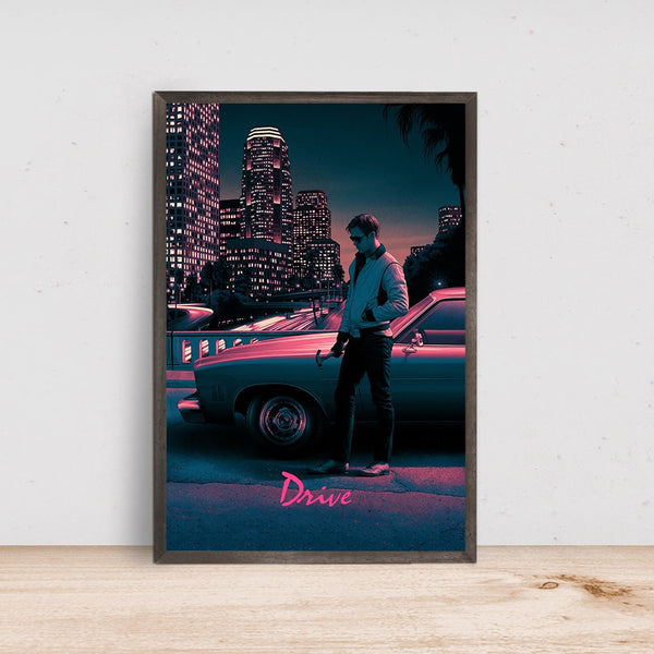 Drive Movie Poster - Room Decor Wall Art - Canvas Fabric Print - Poster Gift 1526537280