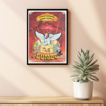 Dumbo Movie Poster Print, Canvas Wall Art, Room Decor, Movie Art