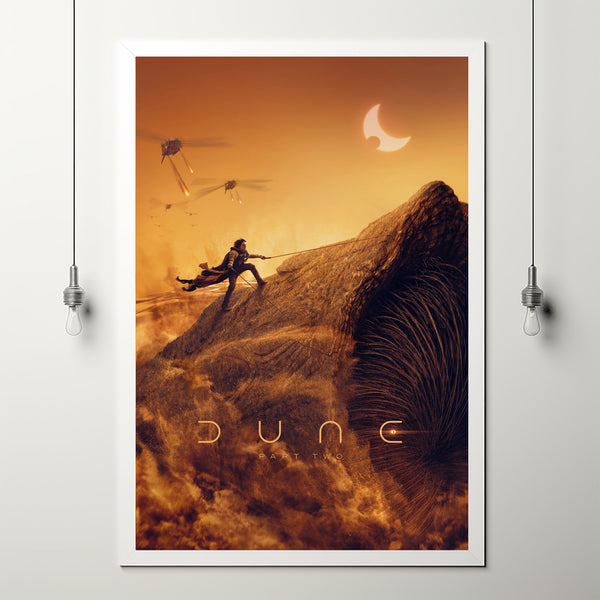 Dune Movie Glossy Paper Poster - Essential Decor for True Fans - Special Gift Idea
