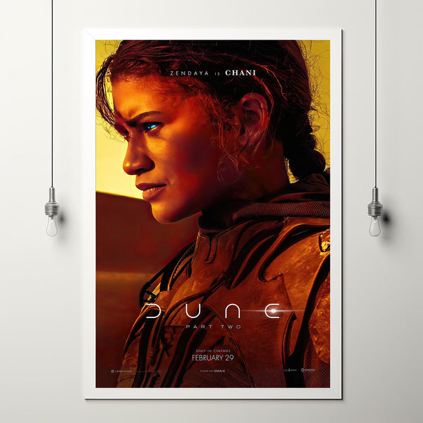 Dune Part Two (2024) Movie Poster - Classic Sci-Fi Wall Art for Room Decor 02