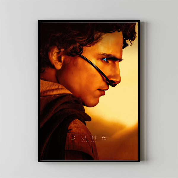 Dune Part Two (2024) Movie Poster - Classic Sci-Fi Wall Art for Room Decor 03