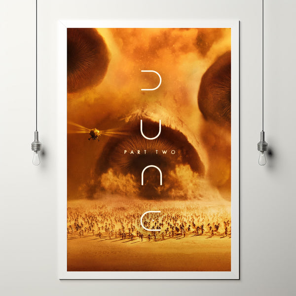 Dune Movie Poster, 2024 Film Poster, Minimalist Wall Art, Movie Lovers, Dune Art Print 001
