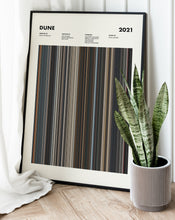 Dune 2021 Movie Barcode Print, Dune Print, Dune Poster, Dune Wall Art, Dune Art Print, Dune Frames Print, Movie Buff Gifts, Movie Posters 1631623801