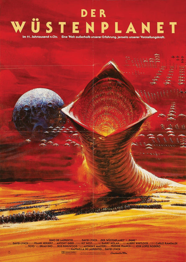 Dune German Alternative Film Movie Print Wall Art Poster 1578956253
