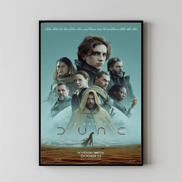 Dune Movie Poster 2023 FilmDune Room Decor Wall ArtPoster GiftCanvas prints 2