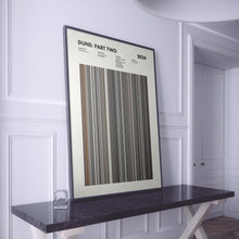 Dune Part 2 Movie Barcode Print, Dune Part 2 Print, Dune Part 2 Poster, Dune Part 2 Wall Art, Dune Part 2 Art Print, Dune Part Two Poster 1689888293