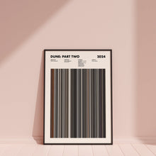 Dune Part 2 Movie Barcode Print, Dune Part 2 Print, Dune Part 2 Poster, Dune Part 2 Wall Art, Dune Part 2 Art Print, Dune Part Two Poster 1689888293