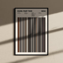 Dune Part 2 Movie Barcode Print, Dune Part 2 Print, Dune Part 2 Poster, Dune Part 2 Wall Art, Dune Part 2 Art Print, Dune Part Two Poster 1689888293