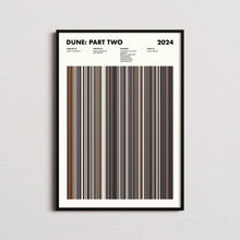 Dune Part 2 Movie Barcode Print, Dune Part 2 Print, Dune Part 2 Poster, Dune Part 2 Wall Art, Dune Part 2 Art Print, Dune Part Two Poster 1689888293