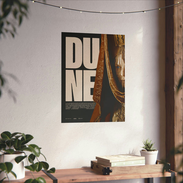Dune Poster Print, Original Design, Room Deco, Poster Wall Art, Movie Print, Movie Poster, Dune Movie 1701969929
