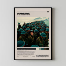 Dunkırk Poster,Christopher Nolan, Minimalist Movie Poster
