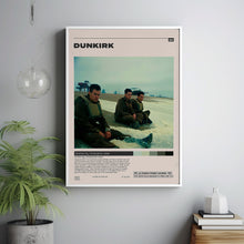 Dunkirk Poster, Christopher Nolan, Minimalist Movie Poster, Vintage Retro Art Print