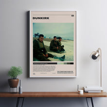 Dunkirk Poster, Christopher Nolan, Minimalist Movie Poster, Vintage Retro Art Print