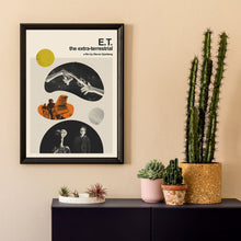 E.T. the Extra-Terrestrial Mid Century Movie Poster  Film Posters  Minimalist Movie Poster    Wall Art Poster 1088464912