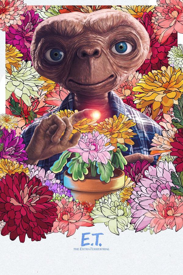 E.T. the Extra-Terrestrial by Steven Spielberg Alternative Film Movie Print Wall Art Poster 1564718186