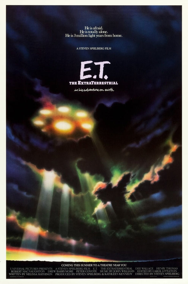 E.T. the Extra-Terrestrial by Steven Spielberg Alternative Film Movie Print Wall Art Poster 1564718700
