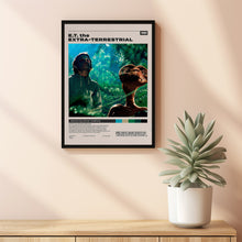 E.T. the Extra-Terrestrial, Steven Spielberg, Minimalist Movie Poster, Vintage Retro Art Print, Film Poster