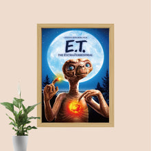 E.T Retro Movie Poster Print, Canvas Wall Art, Room Decor, Movie Art, Gifts for HimHer, Wall Art Print, Art Poster For Gift, Movie Print 1556357548
