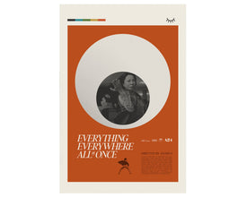 EVERYTHING EVERYWHERE ALL at Once Inspired Poster, Michelle Yeoh, Art Print - Mid-Century Modern, Poster 1437251351