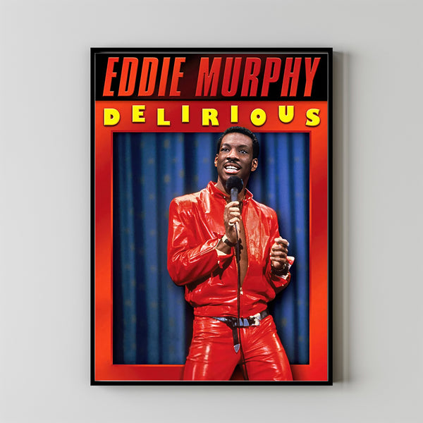 Eddie Murphy Delirious Movie Poster, Room Decor, Home Decor, Art Poster for Gift