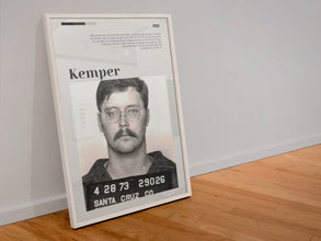 Edmund Kemper Poster Wall Art Serial Killer Big Ed Co-ed Killer Butcher Ogre Aptos The Mad Titan  Poster  Art Gift 1550284042