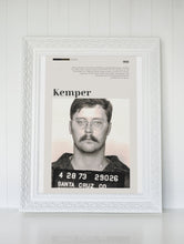 Edmund Kemper Poster Wall Art Serial Killer Big Ed Co-ed Killer Butcher Ogre Aptos The Mad Titan  Poster  Art Gift 1550284042