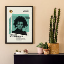 Edward Scissorhand Mid Century Movie Poster  Film Posters  Minimalist Movie Poster    Wall Art Poster 976173809