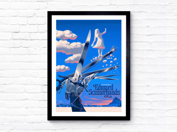 Edward Scissorhands - 1990 - Movie Poster - Film Poster - Cinema Poster - A1A2A3A4A5 1592433213