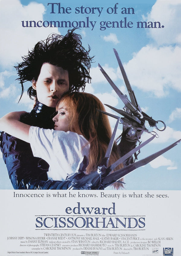 Edward Scissorhands Alternative Film Movie Print Wall Art Poster 1564717210