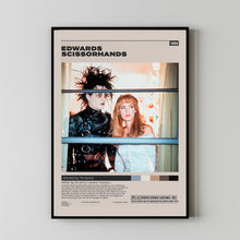 Edward Scissorhands Poster,Tim Burton, Minimalist Movie Poster