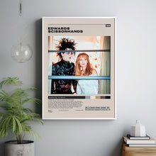 Edward Scissorhands Poster,Tim Burton, Minimalist Movie Poster