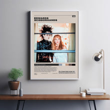 Edward Scissorhands Poster,Tim Burton, Minimalist Movie Poster