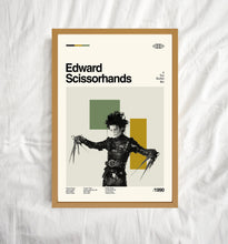 Edward Scissorhands Poster, Edward Scissorhands Print, Tim Burton, Retro Poster, Minimalist Art, Vintage Poster, Midcentury Art, Wall Decor 1731658339